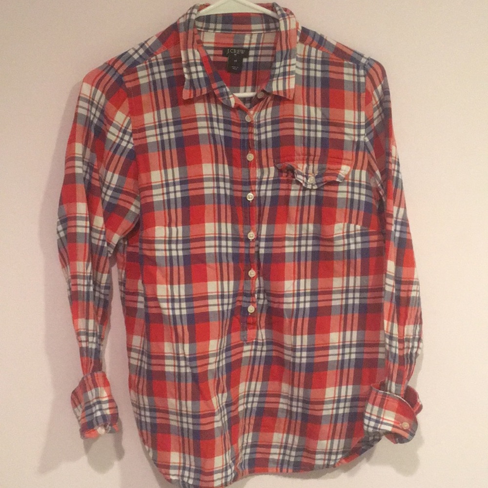 J Crew Plaid Shirt